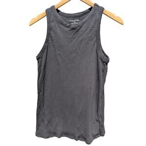 Black Muscle T Tank Top Kylie Jenner Trendy summer vacation gym utility XL